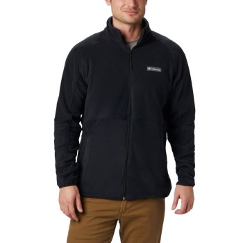 Columbia Jas Heren, Basin Trail Full Zip Fleece Big Zwart, 20ONXICGV